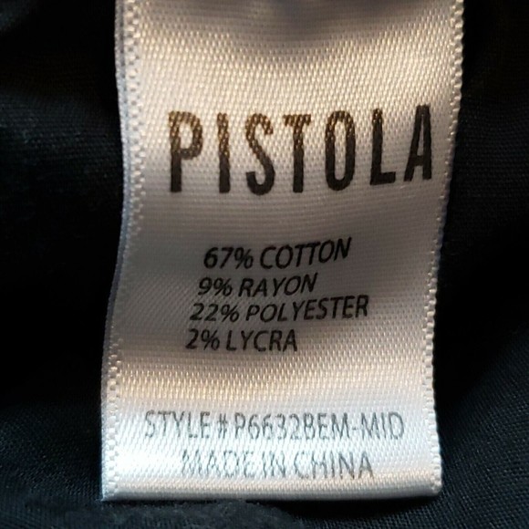 Pistola Black Mid-Rise 10" Skinny Jeans Size 28 Style P6632BEM-MID Revolve - Picture 5 of 5